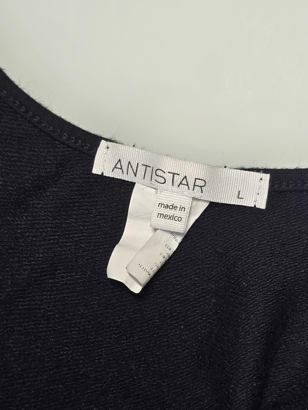 Antistar Black Wide-Leg Jumpsuit - Size L - Picture 2 of 5